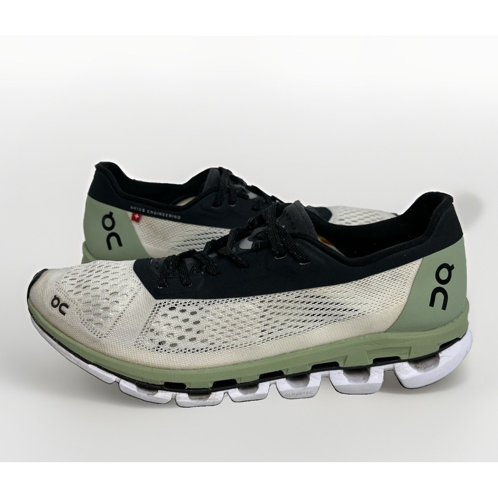 ON CLOUD Running Womens Sneakers Cloudboom Helion Green / White Size 7.5W